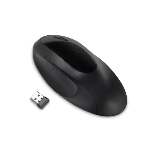 Kensington Pro Fit Ergo Maus               kabellos, schwarz