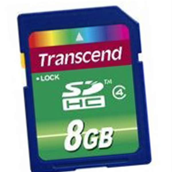 8GB Transcend SDHC Class 4