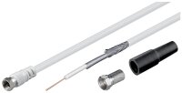 Goobay Koax Kabel 25m  weiss