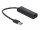 DELOCK Adapter USB 3.1 Typ-A Stecker zu 2,5 Gbit LAN