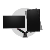 Kensington Monitorarm        2TFT,           ,schw.One-Touch