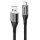Alogic USB 2.0 Datenkabel Typ C -A M/M 3A 480 Mbps 0,3m,  gr