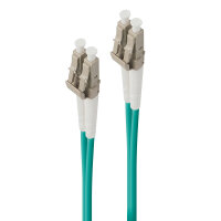 Alogic Glasfaserkabel LC-LC  Multi Mode Duplex LSZH OM4 3m