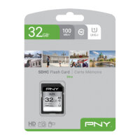 SD XC Card  32GB PNY Elite R100MB/s retail