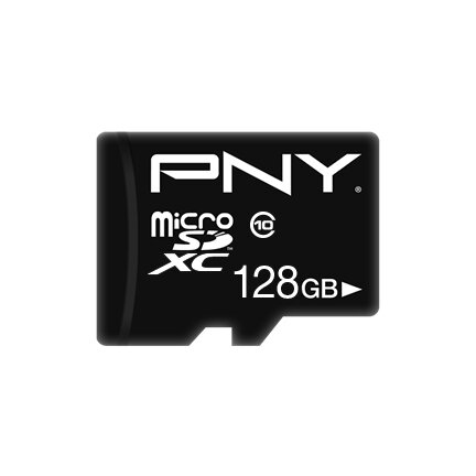 SD MicroSD XC Card 128GB PNY Performance Plus Cl.10 retail