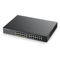 Zyxel Switch 24x GE GS1900-24EP 12x PoE+ Ports.130W  Managed