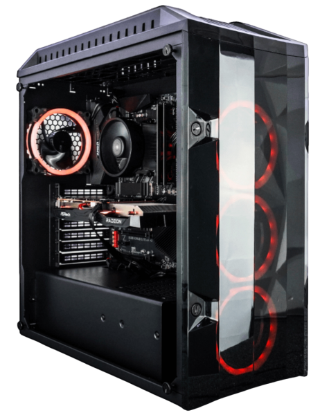 GamingLine R5-5500 16GB DDR4 1TB M.2 RX6600 8GB WLAN W11Pro