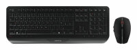 CHERRY TAS Desktop-Set Gentix Wireless GB-Layout schwarz