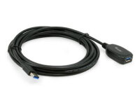 Equip Kabel USB-A3.0->A Akt. Erweiter.  St/Bu  5.00m...
