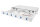 DIGITUS LWL Spleißbox 1HE bestückt  6x LC DX OS2 grau