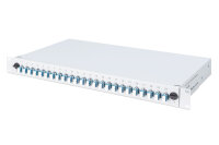 DIGITUS LWL Spleißbox 1HE bestückt 24x LC DX...