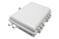 DIGITUS FTTH Box für 16 LC/DX oder SC/SX Kupplungen