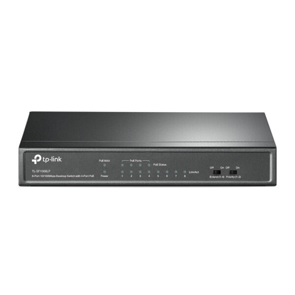 TP-Link Switch 8x FE TL-SF1008LP (davon 4PoE+)