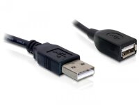 DELOCK USB Verl. A -> A St/Bu 0.15m sw