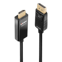 LINDY DisplayPort an HDMI Adapterkabel mit HDR 1m