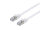 Equip Patchkabel Cat6A Flat U/FTP 2xRJ45  0.50m    weiß LSZH Polybeutel