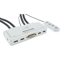 InLine KVM Switch 4-fach