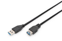 DIGITUS USB 3.0 Verlängerungskabel Typ A -A St/Bu...
