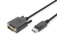 DIGITUS DisplayPort Adapterkabel DP-> DVI(24+1)...