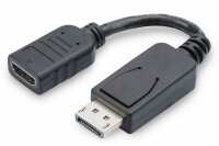 DIGITUS DisplayPort -> HDMI Adapter/Konverter, 0,15m,...