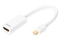 DIGITUS DisplayPort Adapter Mini DP-->HDMI A...