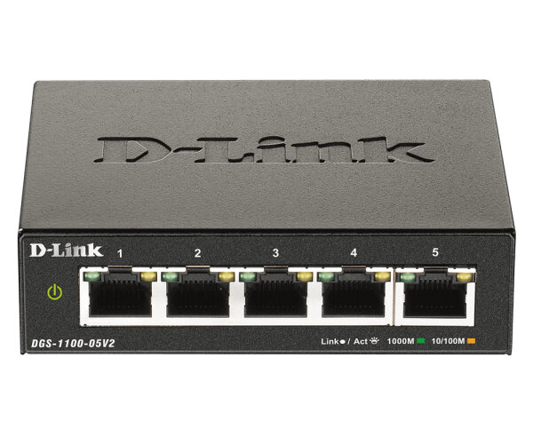 Switch       D-Link DGS-1100-05V2/E              5*GE retail
