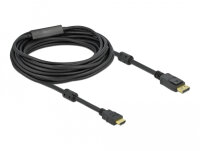 DELOCK DisplayPort 1.2 > HDMI Kabel 4K 60Hz 10,0m aktiv