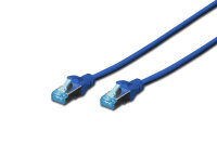 DIGITUS CAT 5e SF/UTP Patchkabel, 3m, blau
