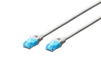 DIGITUS CAT 6A U/UTP Patchkabel, 0,5m, grau