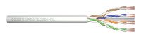DIGITUS CAT 6A U/UTP Twisted Pair Roh-Patchkabel,100m,grau