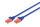 DIGITUS CAT 6 U/UTP Patchkabel - LSZH, 0,25m, blau