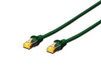 DIGITUS CAT 6A S/FTP Patchkabel, 3m, grün