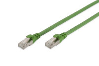 DIGITUS CAT 6A S/FTP Patchkabel, PUR (TPU), 5m, grün