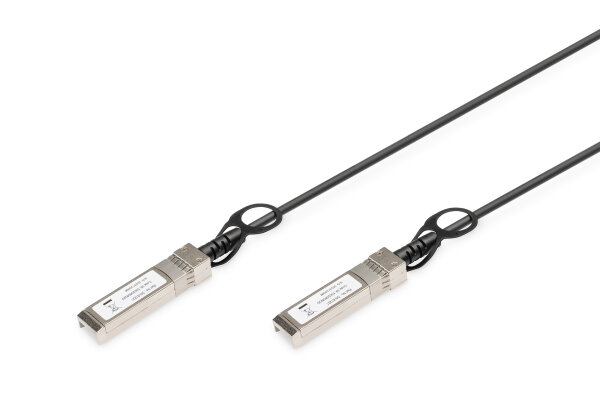 DIGITUS Kabel  SFP+ 10G DAC  5.0m schwarz  AWG 24  MSA