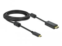 DELOCK USB Typ-C > HDMI Kabel (DP Alt Mode) 4K 60Hz 3m...