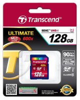 128GB Transcend SDXC 600x