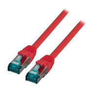 EFB RJ45 Patchkabel S/FTP Cat.6A LSZH 15.00m rot