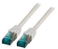 EFB RJ45 Patchkabel S/FTP Cat.6A LSZH 30.00m grau