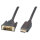 EFB DisplayPort/DVI Kabel Stecker A/Stecker A 1m schwarz