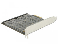 DELOCK PCI Express Karte > 4x intern M.2 Key B mit RAID