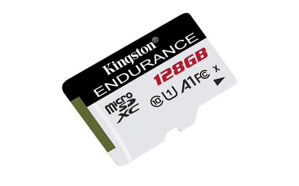 SD MicroSD Card 128GB Kingston SDXC High Endurance (Class1) retail