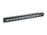 Equip 19" Patchpanel 24xKeystones  FTP 1U  LSA/110...