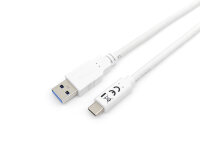 Equip Kabel USB-A3.2->C Gen1 3A         St/St  2.00m...