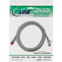 S/FTP CAT6, 1 Meter GRAU