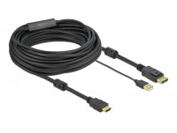 DELOCK HDMI > DisplayPort Kabel 4K 30Hz 10m