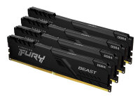 DDR4 128GB PC 3200 CL16 Kingston KIT (4x32GB) FURY Beast...