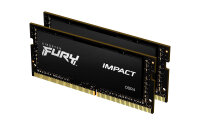 SO DDR4  64GB PC 3200 CL20 Kingston KIT (2x32GB) FURY...