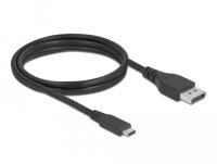 DELOCK USB Type-C > DP Kabel 8K 60Hz 1,5m bidirektional