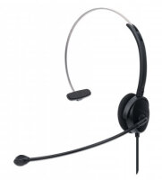 MANHATTAN Mono USB-Headset Ohrauflegendes Design (On-Ear)