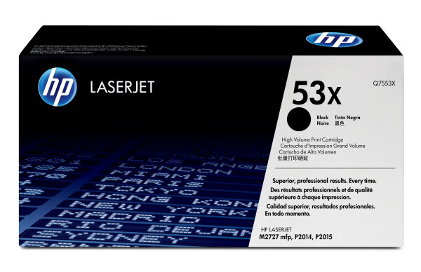 HP 53X       Schwarz     LaserJet    Tonerpatrone